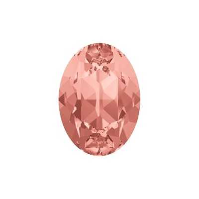 0275-SWAROVSKI ELEMENTS 4120 Rose Peach Foiled 8x6mm-1buc