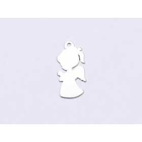 E0312 N Charm pandant ingeras fetita 0.5mm