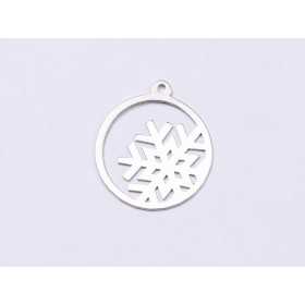 E0314 N Charm pandant fulg asimetric 0.5mm