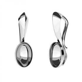 G0994- Pandantiv 4120 Oval Fancy Stone 8x6mm-1buc G0582-Leverback 4120 Oval Fancy Stone 8x6mm-1buc