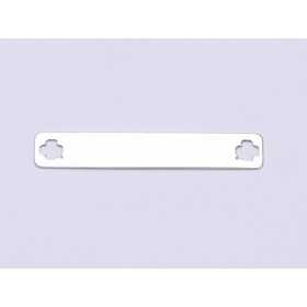 E0338 N Link din argint cu trifoi 30x5mm 0.4mm 1 buc