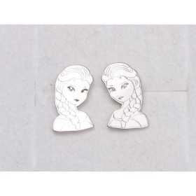 E0434 G Pereche de cercei Elsa 10mm 0.5mm