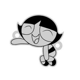 E0455 G Link din argint Buttercup razand 16x16mm 0.3mm