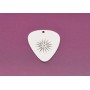 E0157-N-Charm steluta argint 925 11mm 0.4mm grosime