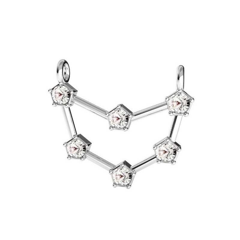 Capricorn shop necklace swarovski