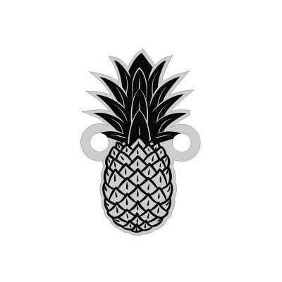 E0546 G Link ananas 12x7.5mm 0.5mm 1 buc