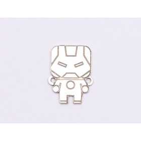 E0560 G Link lego superhero IronMan 14x11mm 0.5mm 1 buc