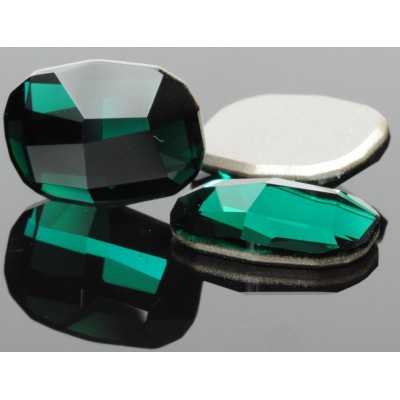 P0967-Swarovski Elements 2585 Emerald 14mm HOTFIX