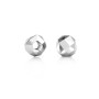 G2051-Distantier argint geometric ball 6mm, gaura 2.5mm-1buc