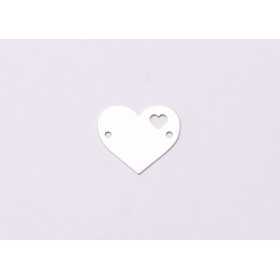 E0599-Link argint 925 inima 17x16mm 0.4mm grosime-1buc
