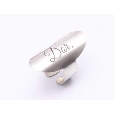 E0602-N-Inel reglabil cu platou oval 33mm 0.6mm