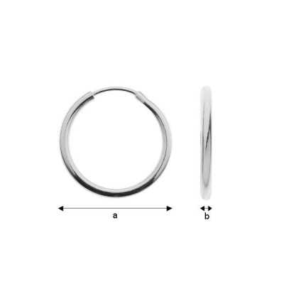 G2066 - Veriga din argint 925 9mm 1,1mm grosime -1 buc