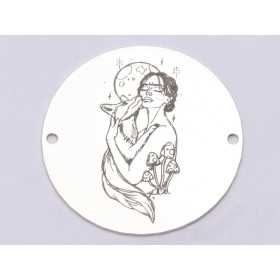 E0616 G Link din argint Wofl Girl 22mm 0.4