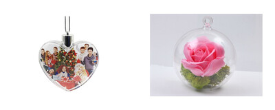 Decorațiuni pentru atelier: broșe, globuri și cutii