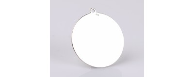 Pandant argint cu bucla 0.3mm