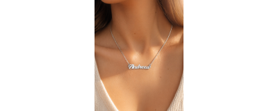 Coliere cu Nume din Argint 925 Personalizate | simoshop