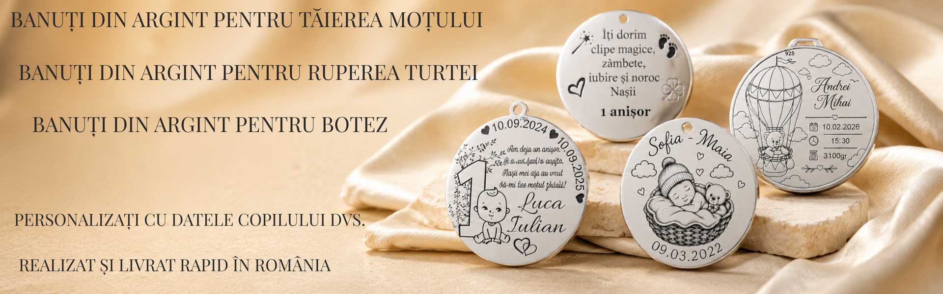 Banuti de mot botez scaldat turta